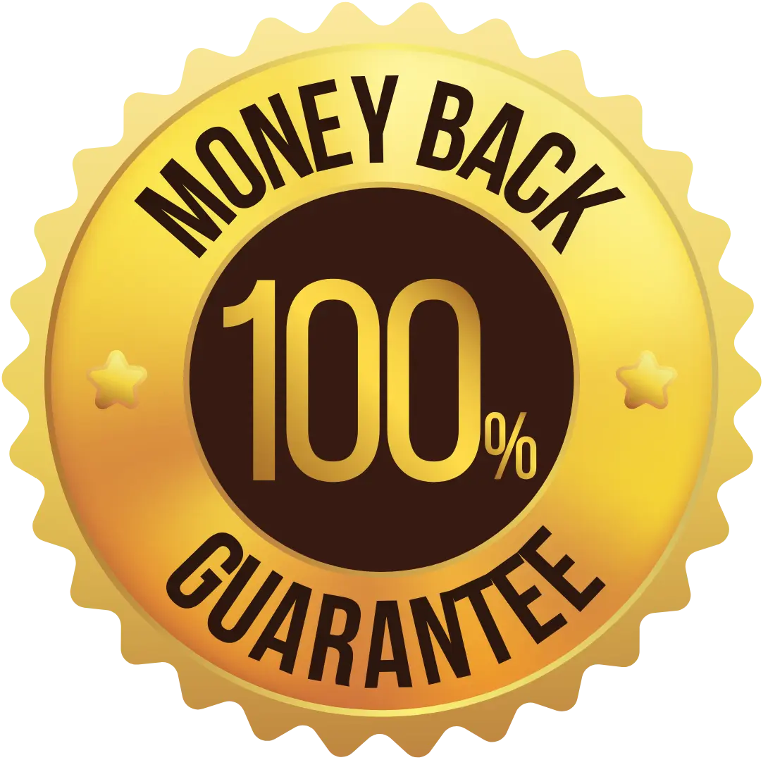 SlimLeaf guarantee badge